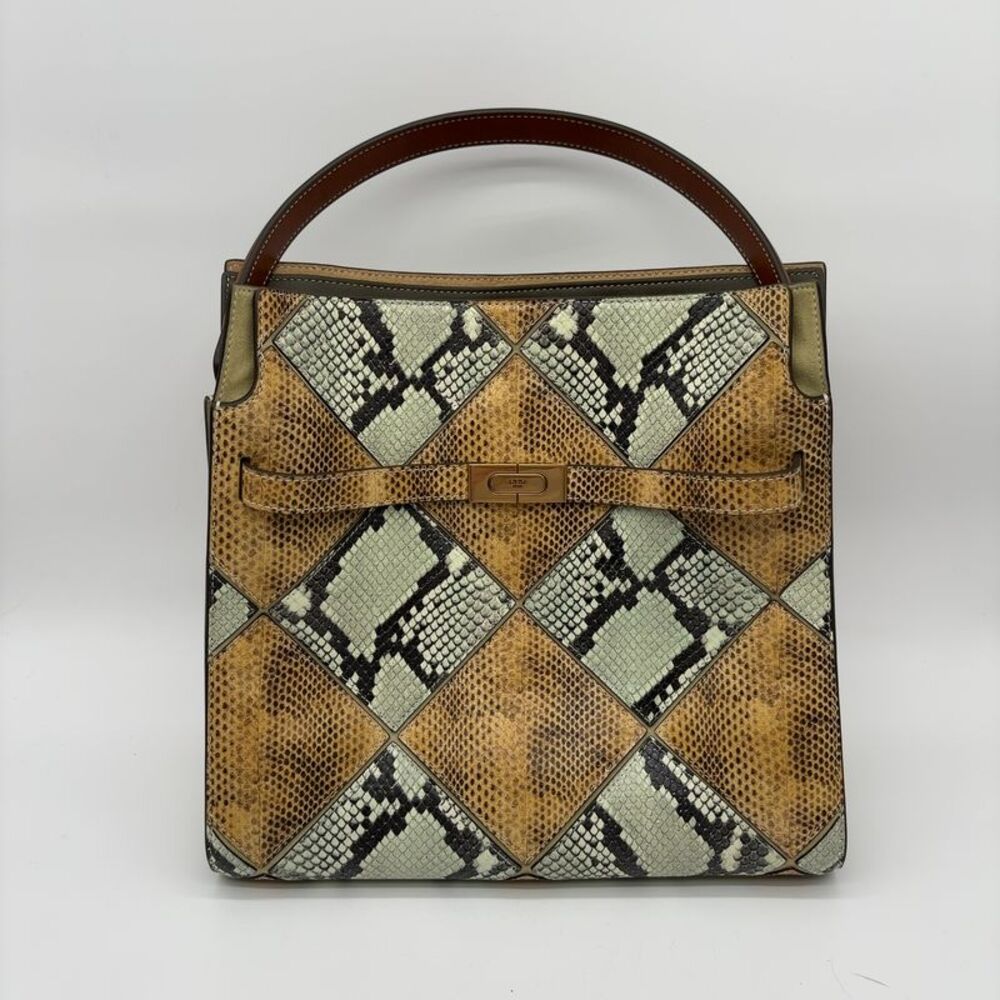 Tory Burch Diamond Exotic Lee Radziwill Tote bag